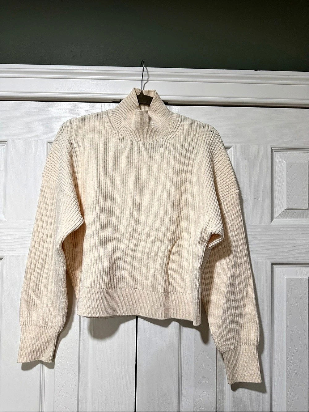 J.Crew Ribbed Mock Neck Sweater